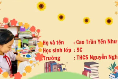 VIDEO GIỚI THIỆU SÁCH ĐẠT GIẢI NHẤT CỦA CÁC KHỐI 6,7,8,9